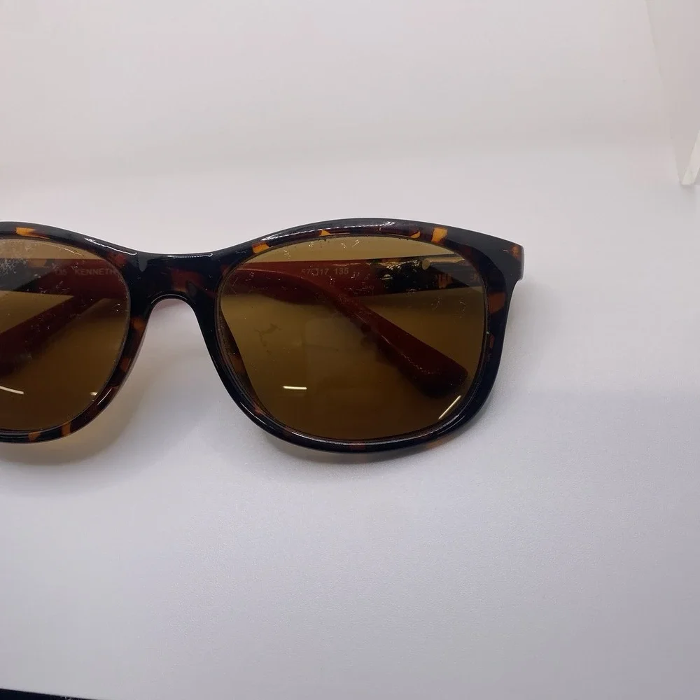 Kenneth Cole Reaction Sunglasses FRAME ONLY KC2408 57-17-135 Brown Tortoise 815